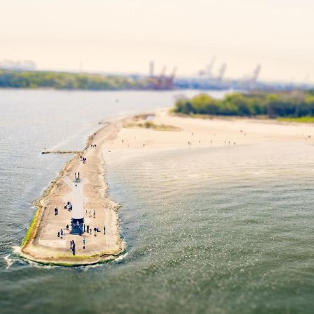 White Apartment Swinemuende Bagian luar foto