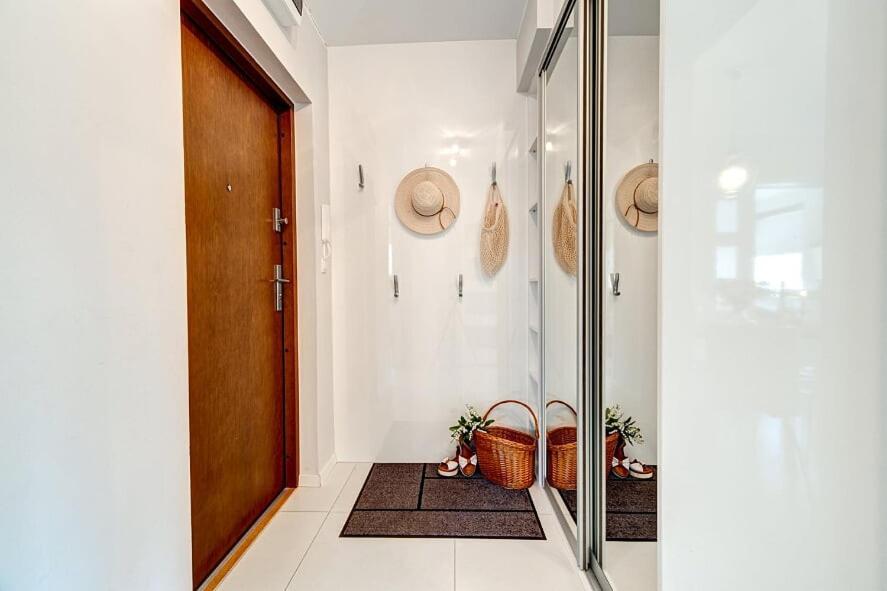 White Apartment Swinemuende Bagian luar foto